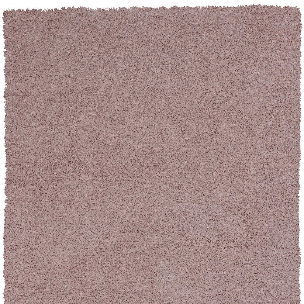 8' Pink Hand Woven Round Rug-Area Rugs-DECOROLALA