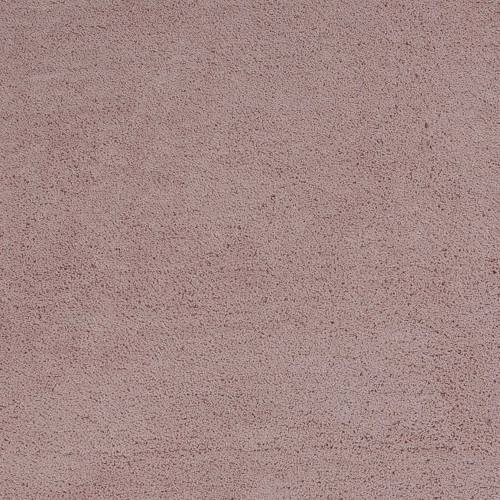 8' Pink Hand Woven Round Rug-Area Rugs-DECOROLALA