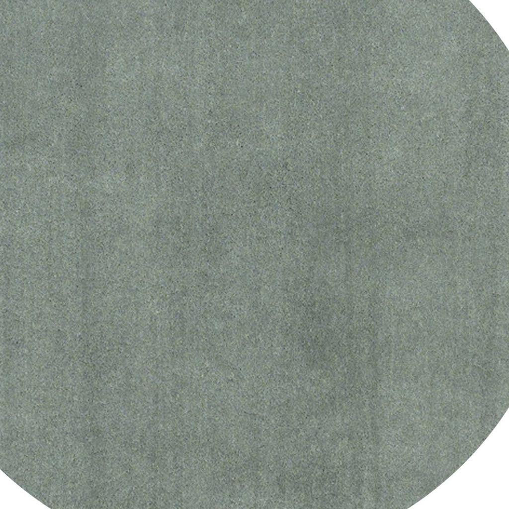 8' Slate Blue Hand Woven Round Rug-Area Rugs-DECOROLALA