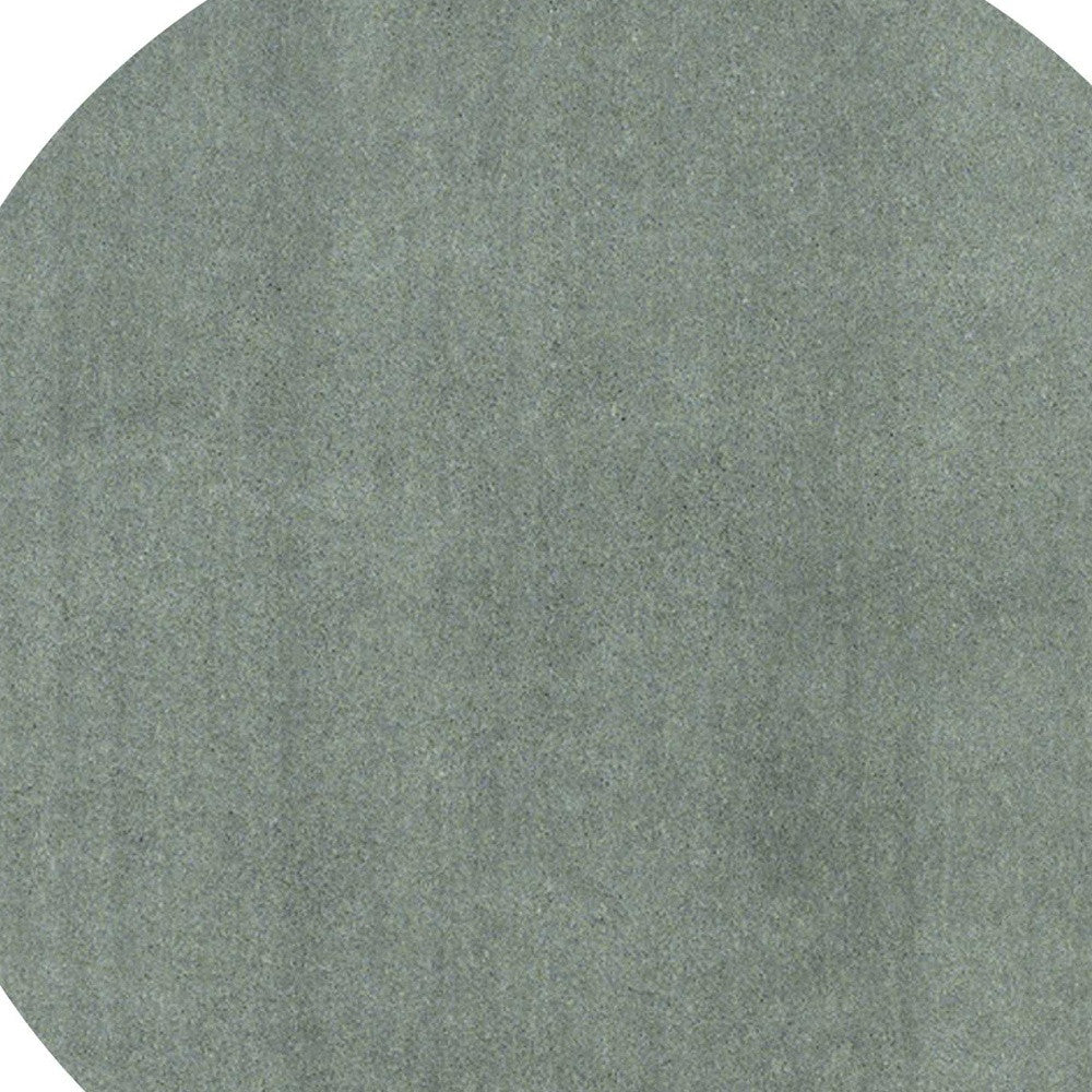 8' Slate Blue Hand Woven Round Rug-Area Rugs-DECOROLALA