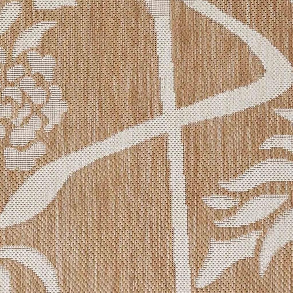 8' X 10' Beige Indoor Outdoor Area Rug-Outdoor Rugs-DECOROLALA