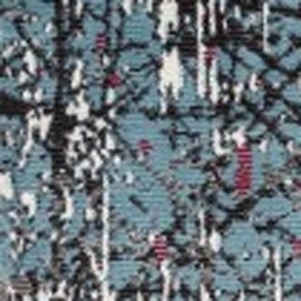 8' X 10' Blue Chaotic Strokes Area Rug-Area Rugs-DECOROLALA