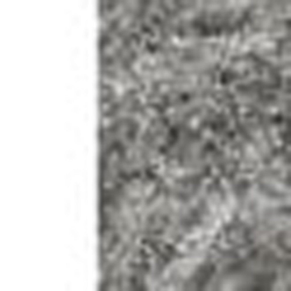 8' X 10' Gray And Dark Gray Wool Abstract Hand Tufted Area Rug-Area Rugs-DECOROLALA