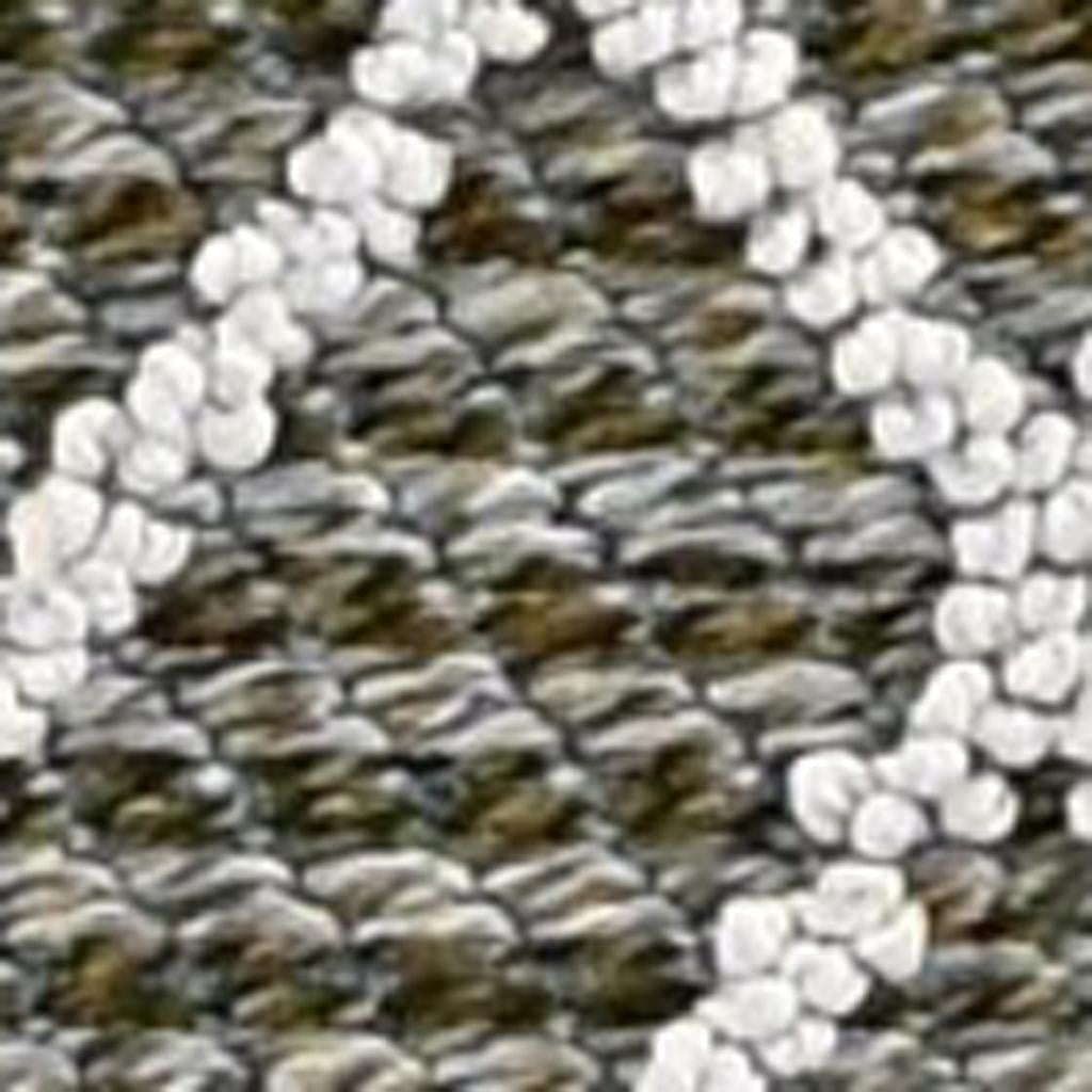 8' X 10' Gray Geometric Indoor Outdoor Area Rug-Outdoor Rugs-DECOROLALA