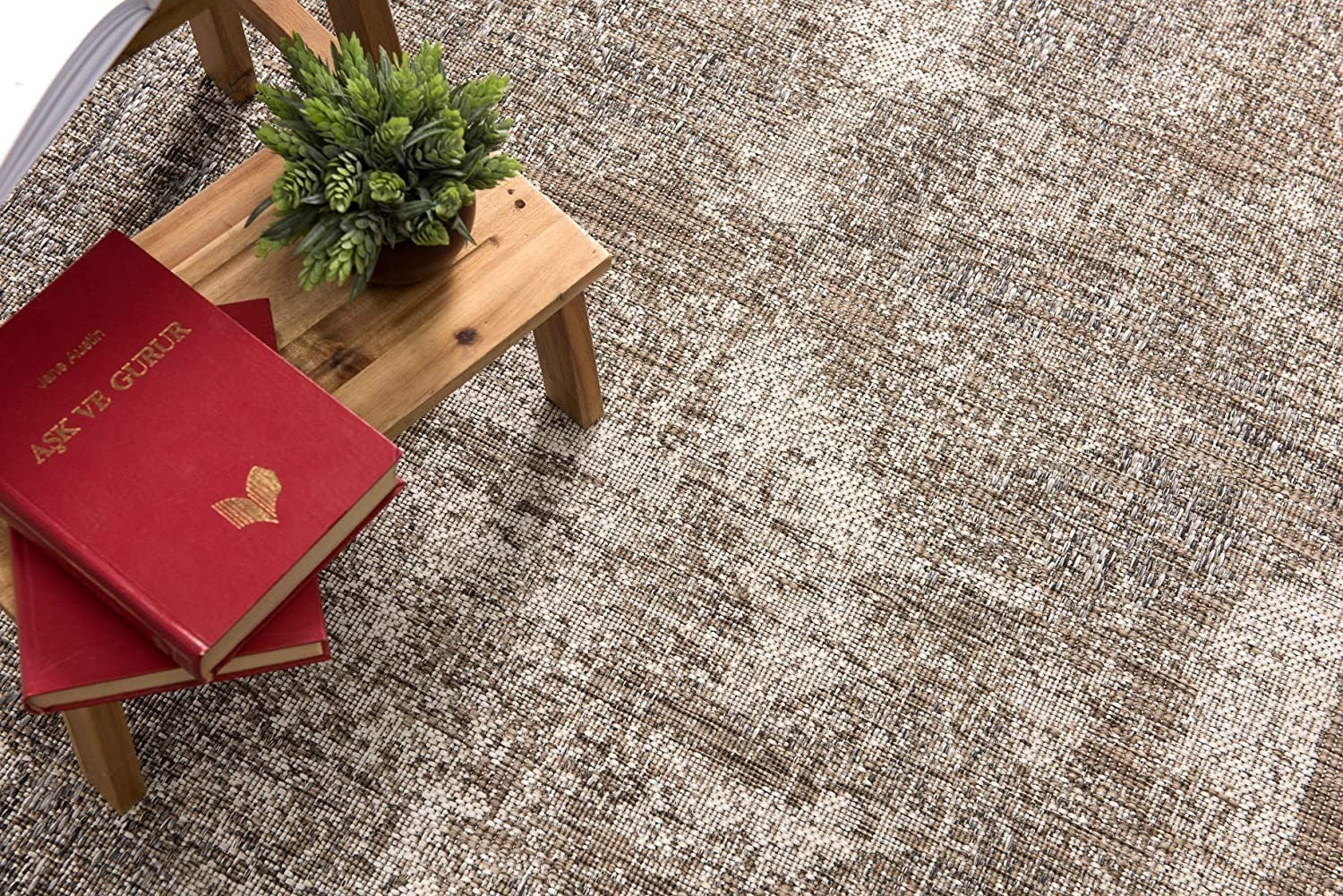 8' X 10' Gray and Ivory Abstract Area Rug-Area Rugs-DECOROLALA