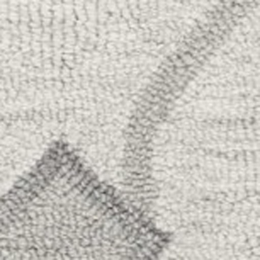 8' X 10' Ivory And Gray Wool Ogee Hand Tufted Area Rug-Area Rugs-DECOROLALA