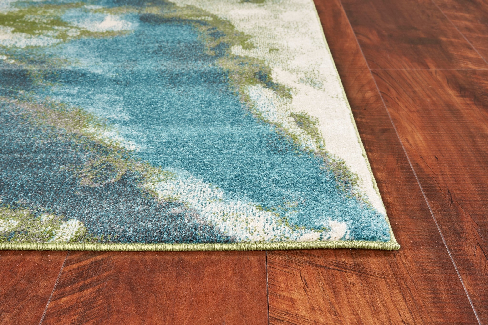 8' X 10' Multicoloured Shag Area Rug-Area Rugs-DECOROLALA