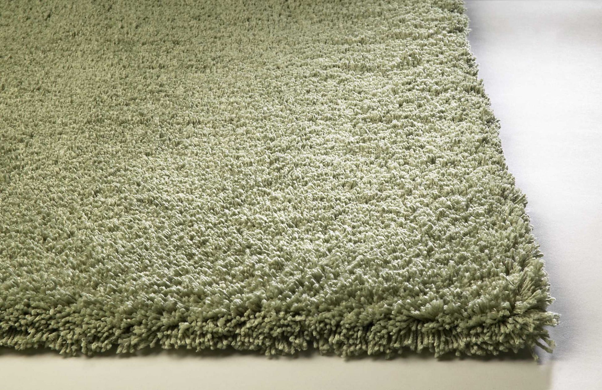 8' X 10' Sage Shag Hand Woven Area Rug-Area Rugs-DECOROLALA