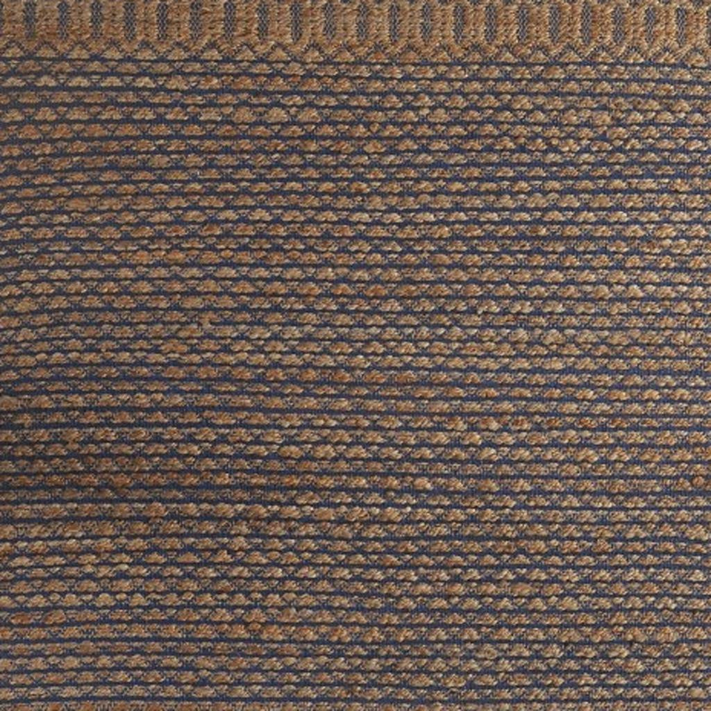 8' X 10' Tan and Blue Detailed Lattice Area Rug-Area Rugs-DECOROLALA