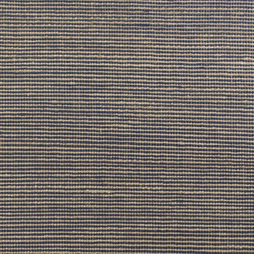 8' X 11' Blue And Beige Abstract Hand Woven Area Rug-Area Rugs-DECOROLALA