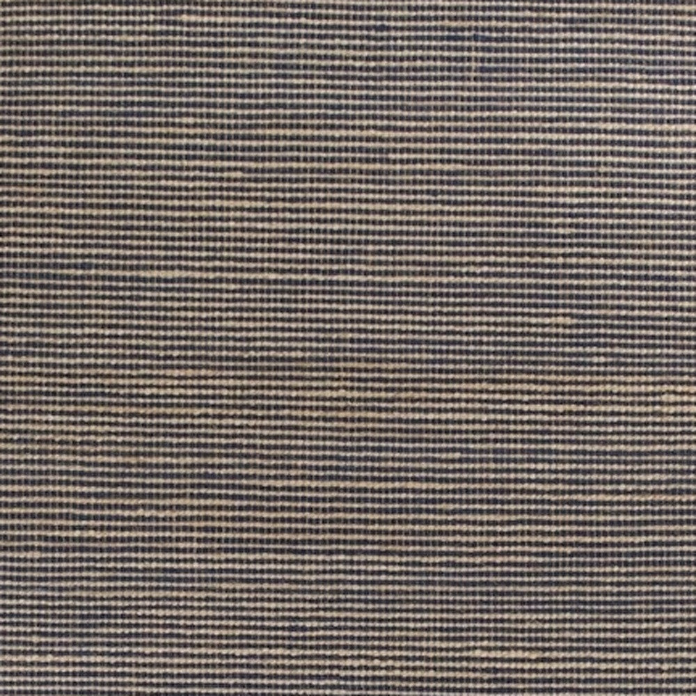 8' X 11' Blue And Beige Abstract Hand Woven Area Rug-Area Rugs-DECOROLALA