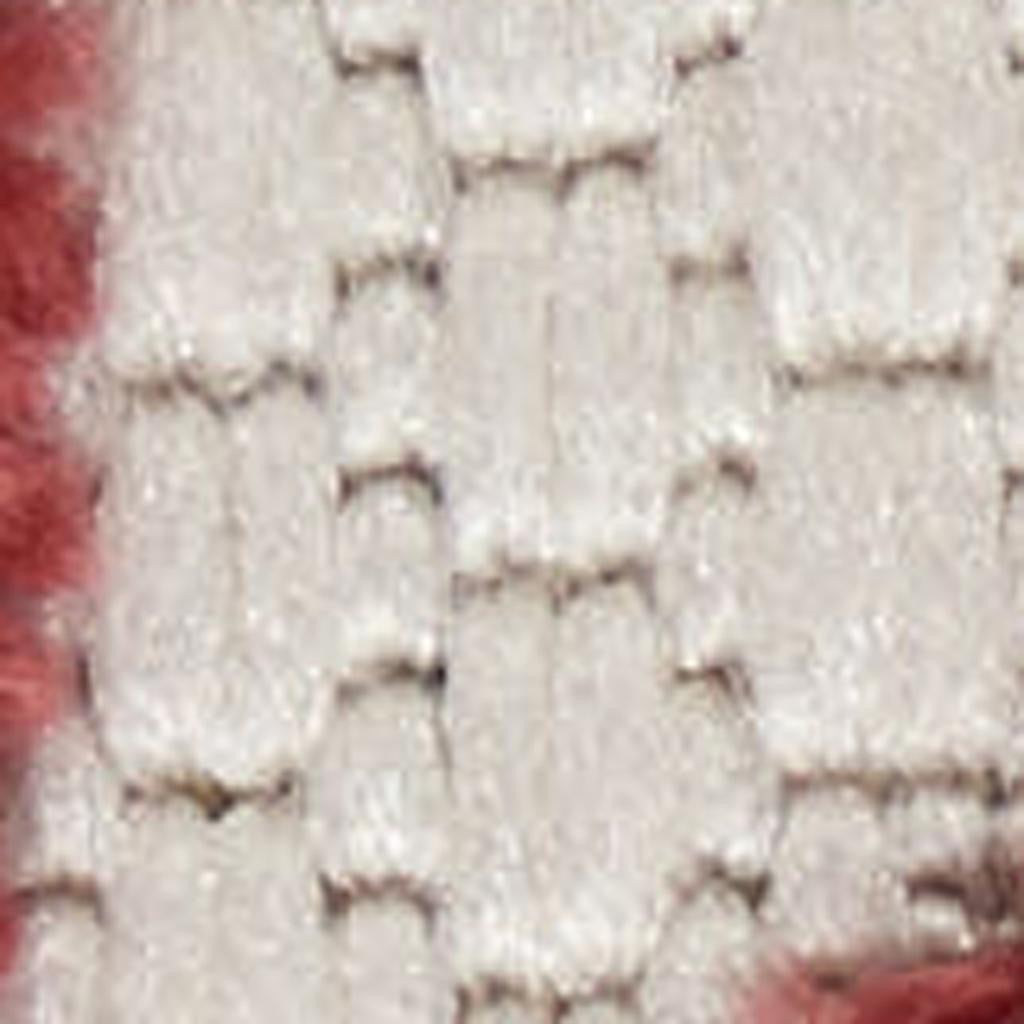 8' X 11' Green And Ivory Handmade Indoor Outdoor Area Rug-Outdoor Rugs-DECOROLALA