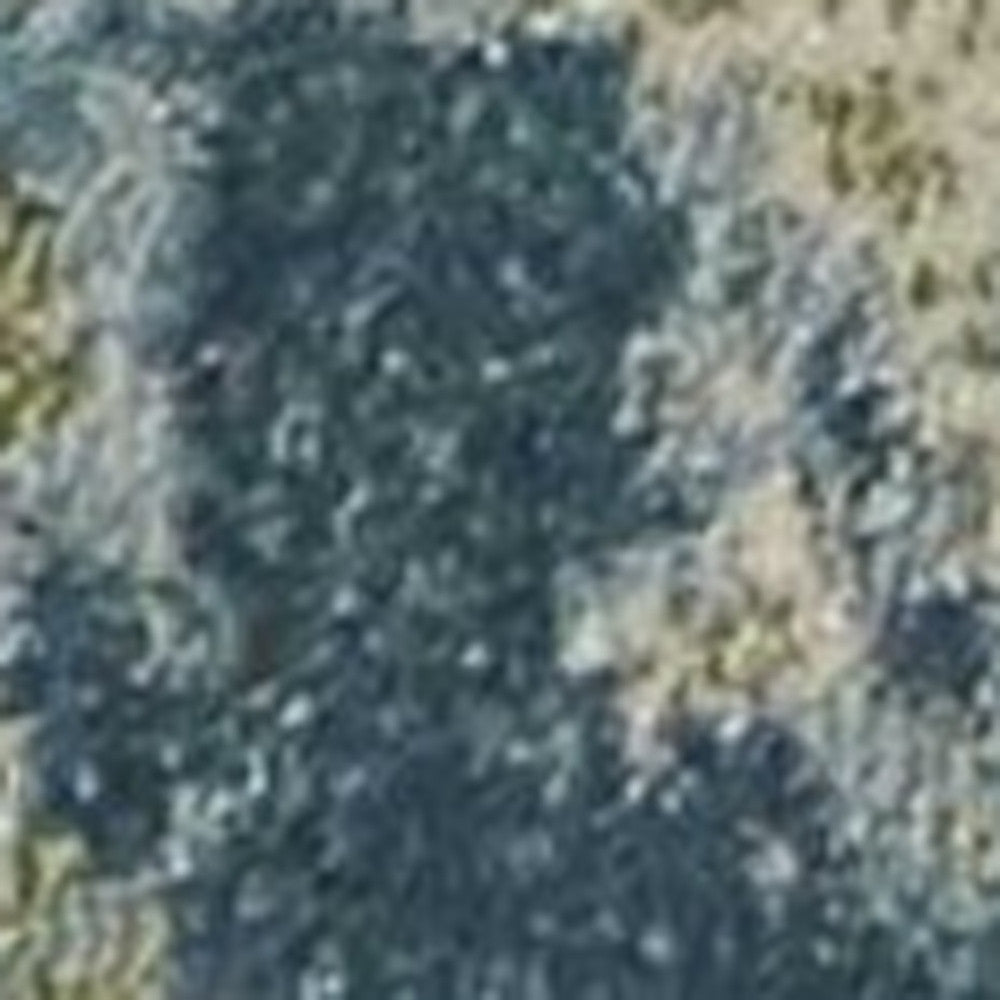 8' X 11' Green Blue Machine Woven Abstract Indoor Area Rug-Area Rugs-DECOROLALA