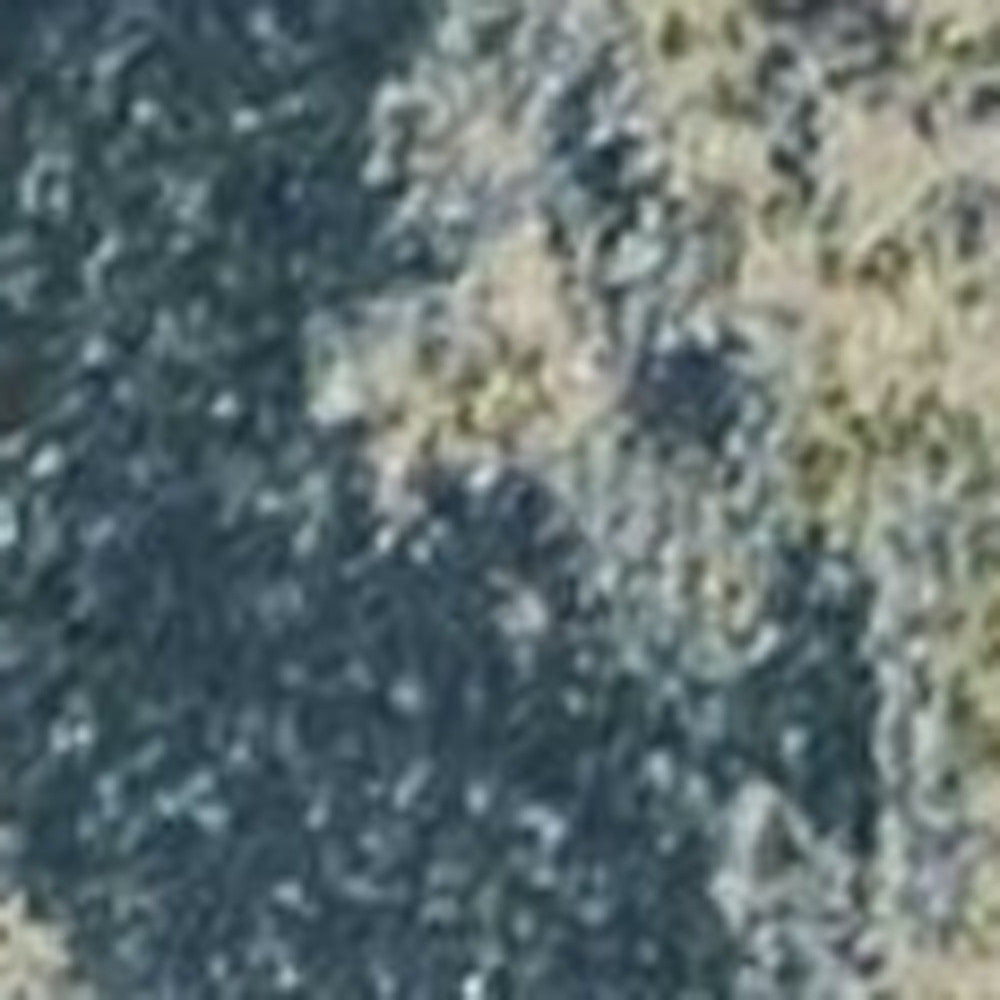 8' X 11' Green Blue Machine Woven Abstract Indoor Area Rug-Area Rugs-DECOROLALA