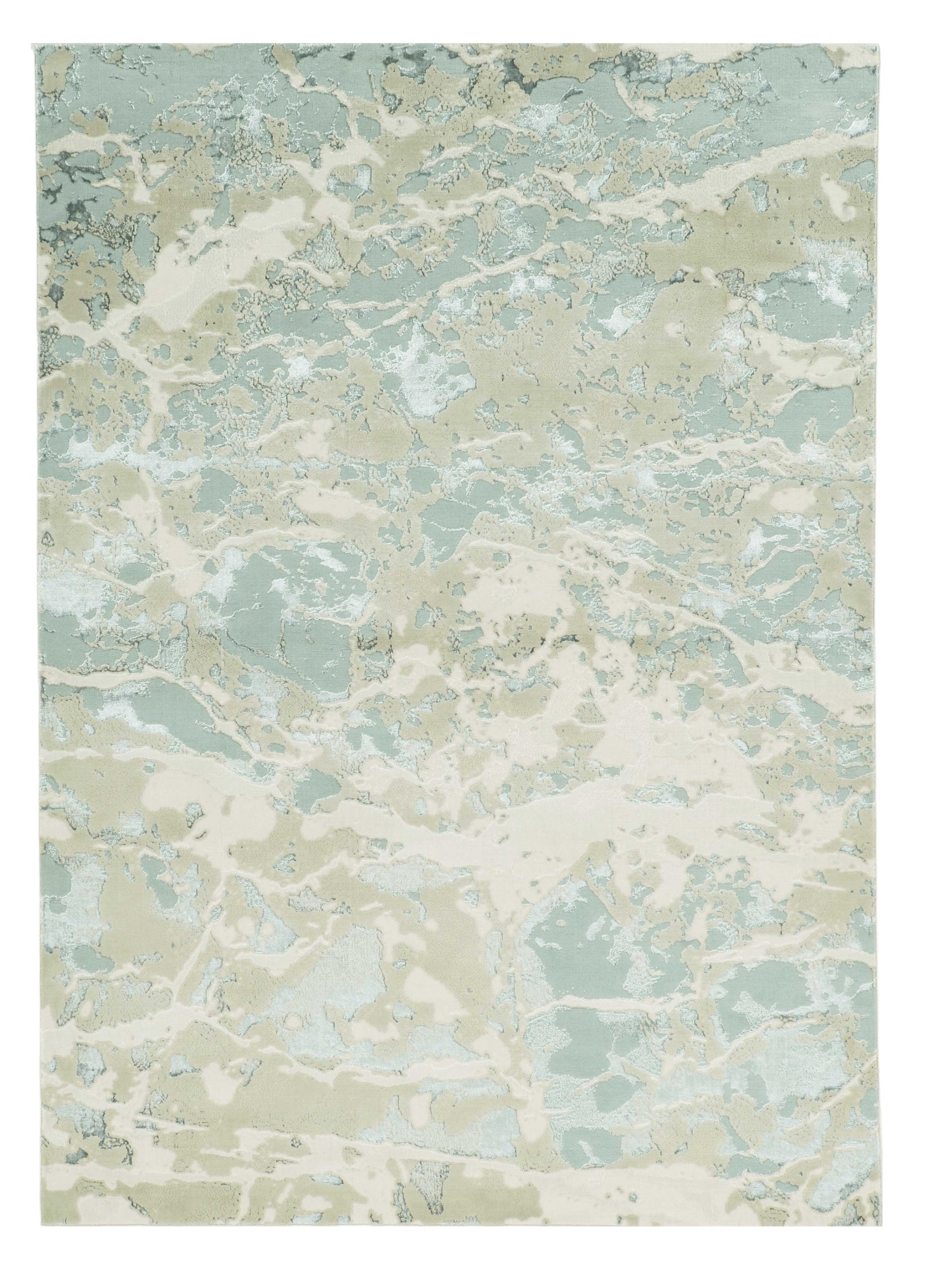 8' X 11' Sand Abstract Area Rug-Area Rugs-DECOROLALA