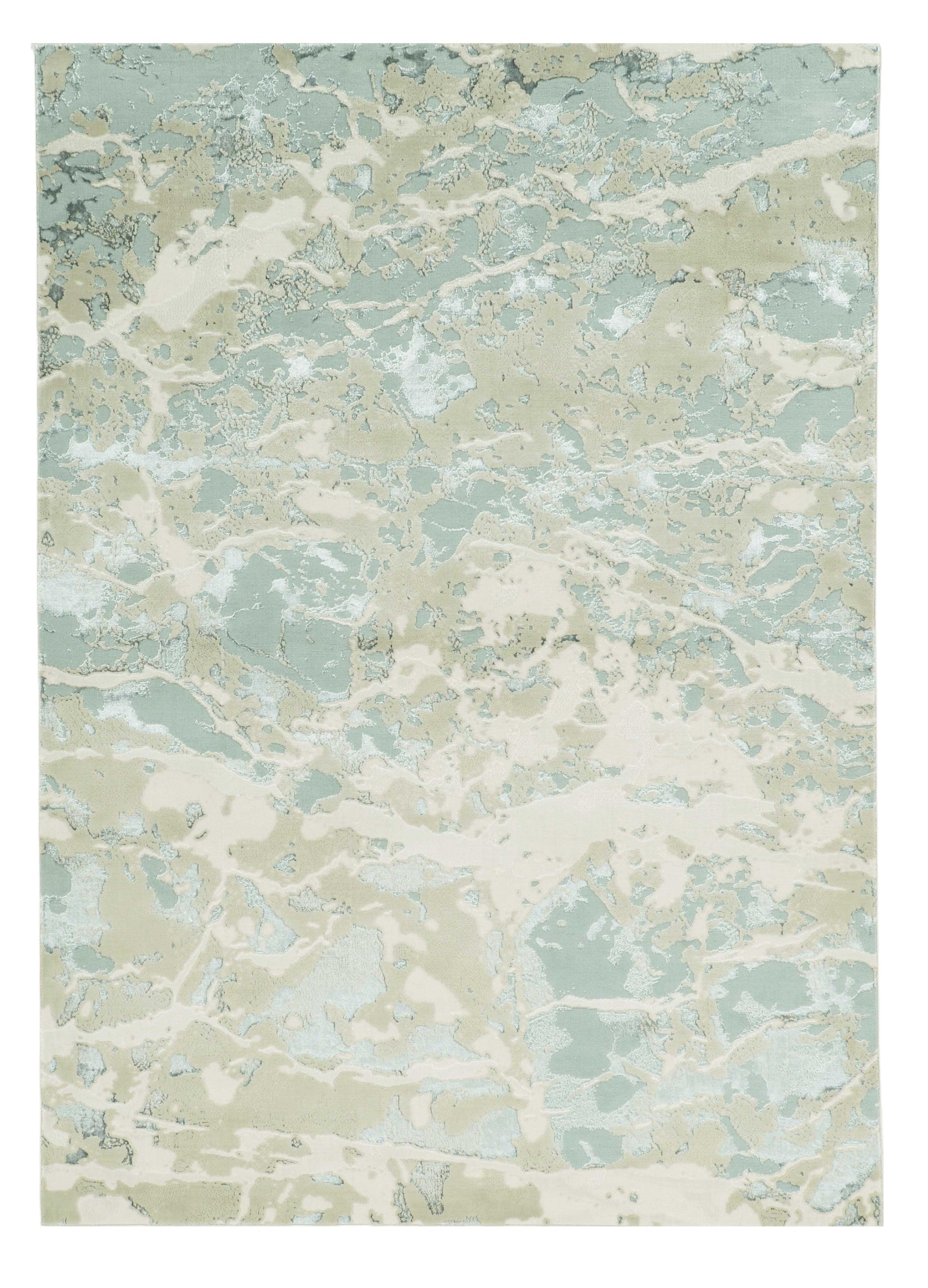 8' X 11' Sand Abstract Area Rug-Area Rugs-DECOROLALA