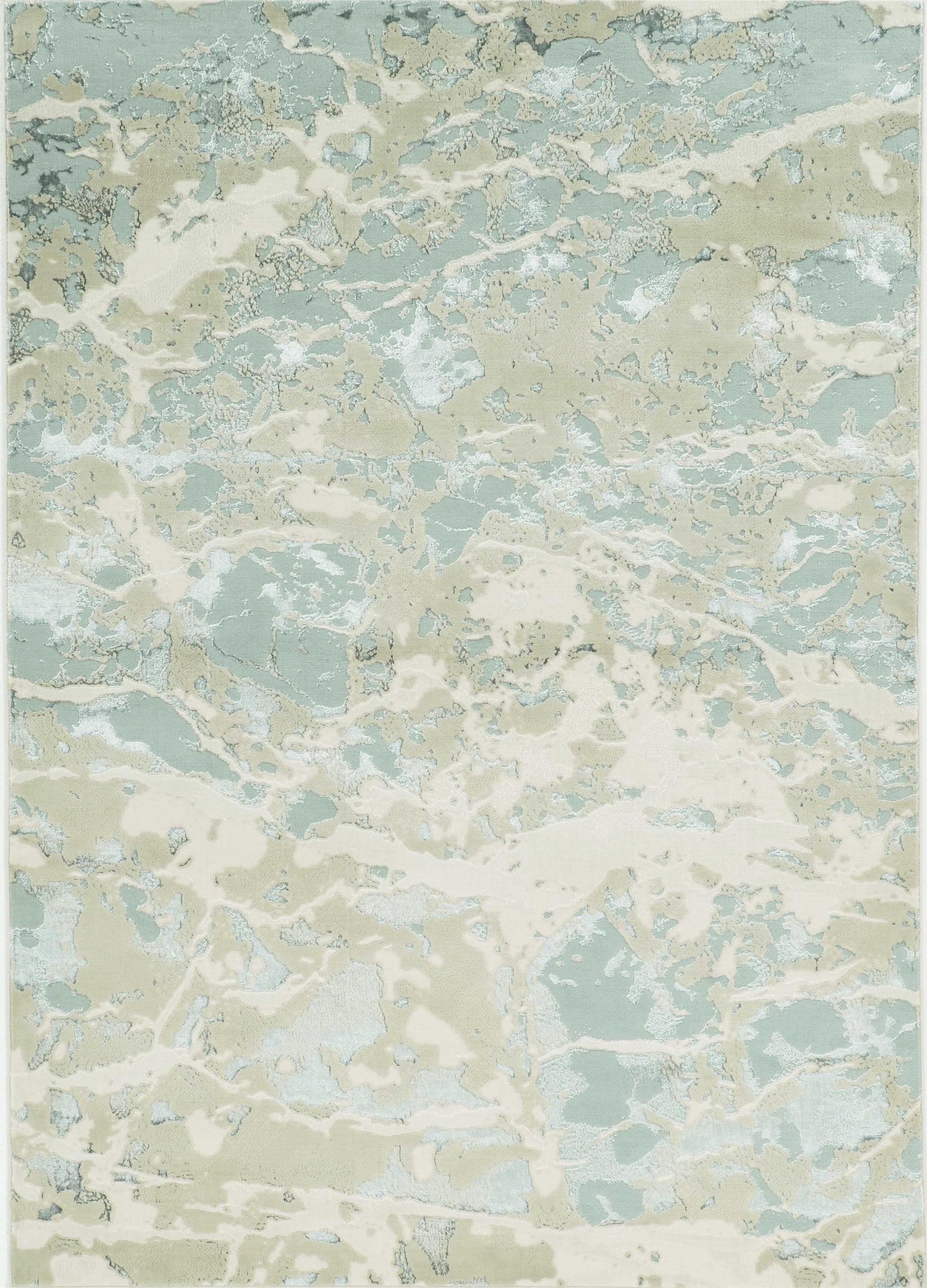 8' X 11' Sand Abstract Area Rug-Area Rugs-DECOROLALA