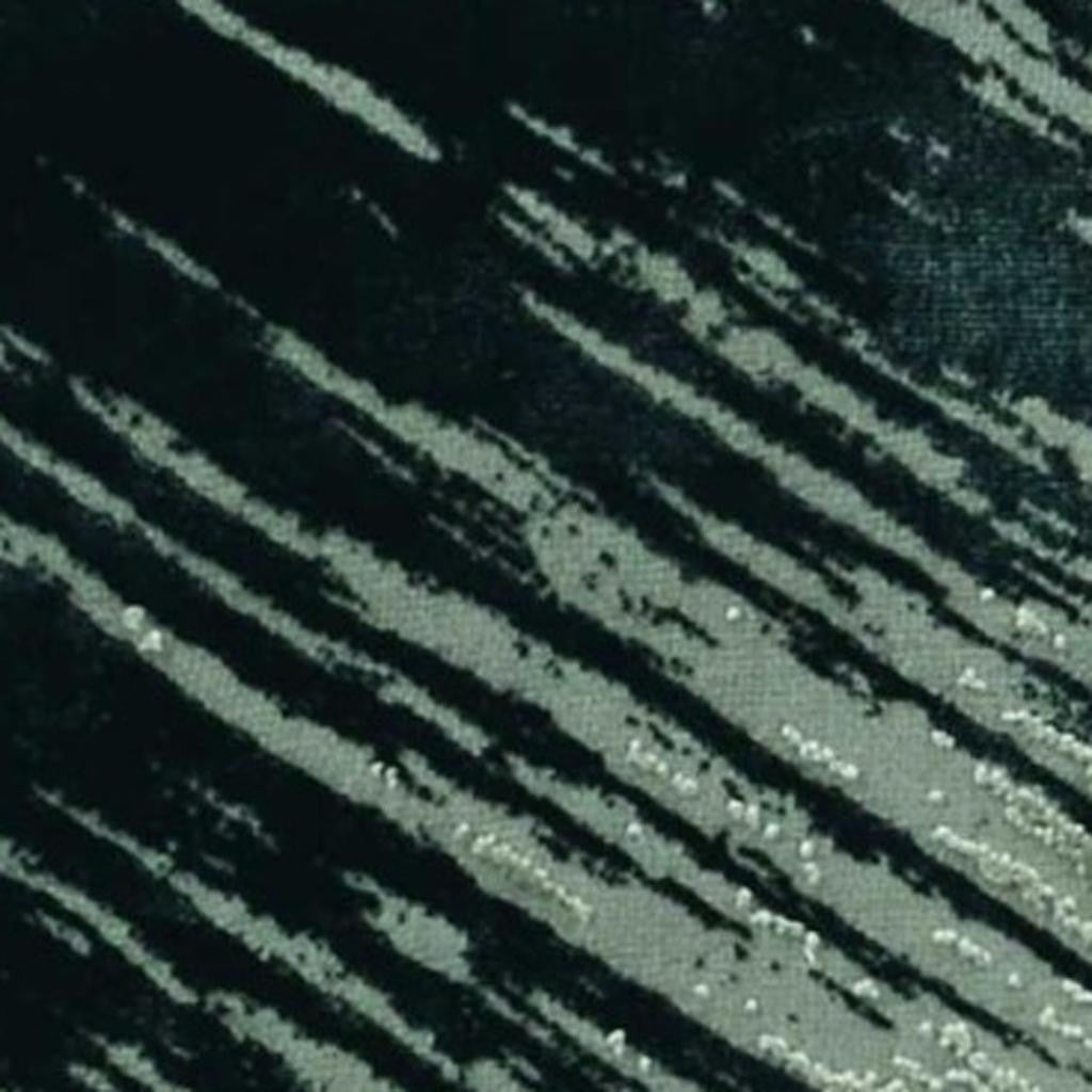 8' X 11' Silver And Gray Abstract Area Rug-Area Rugs-DECOROLALA