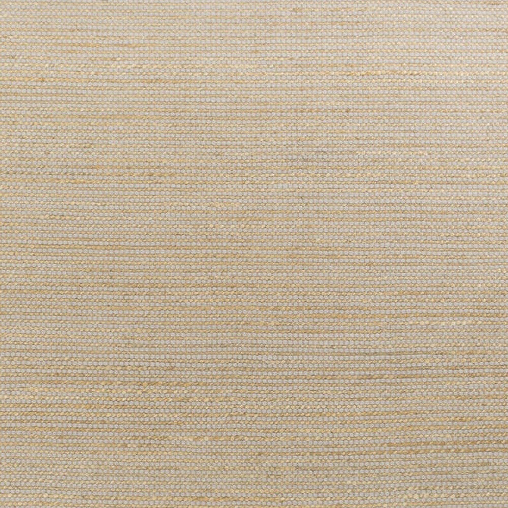 8' X 11' Tan And Ivory Wool Hand Woven Area Rug-Area Rugs-DECOROLALA