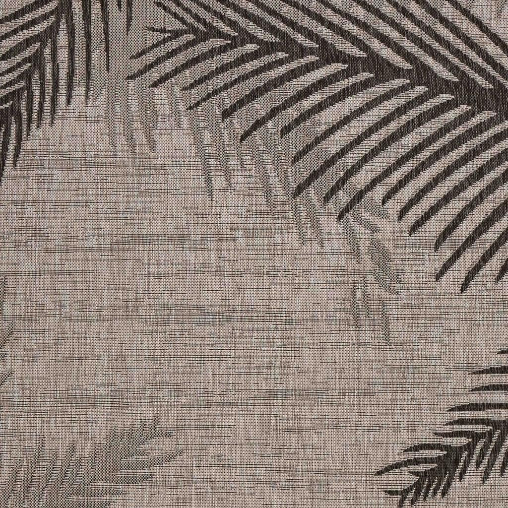 8' X 9' Beige Indoor Outdoor Area Rug-Outdoor Rugs-DECOROLALA