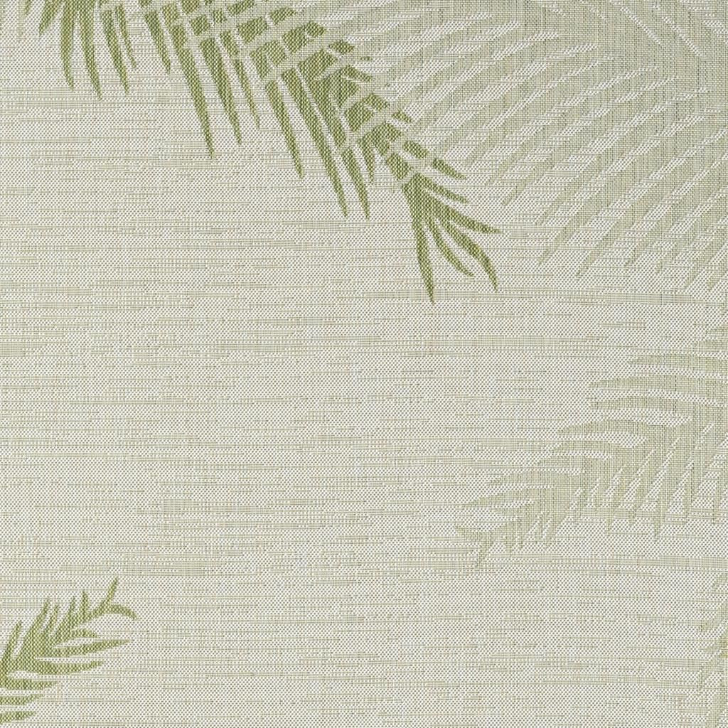 8' X 9' Beige Indoor Outdoor Area Rug-Outdoor Rugs-DECOROLALA