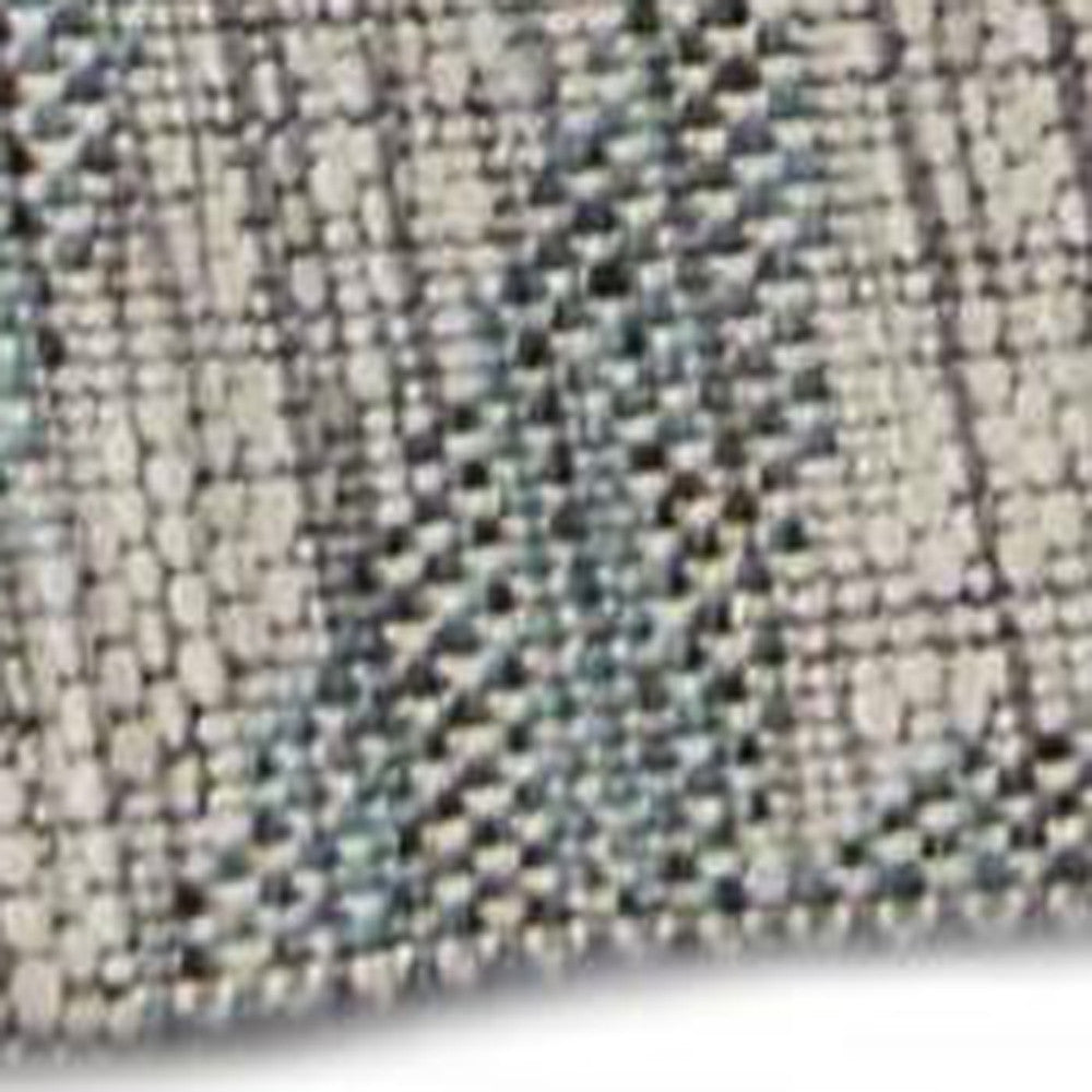 8' X 9' Gray Indoor Outdoor Area Rug-Outdoor Rugs-DECOROLALA