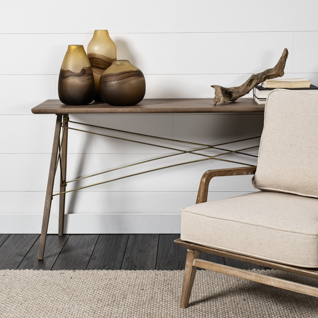 8" Yellow Abstract Cylinder Crystal Glass Table Vase-Vases-DECOROLALA