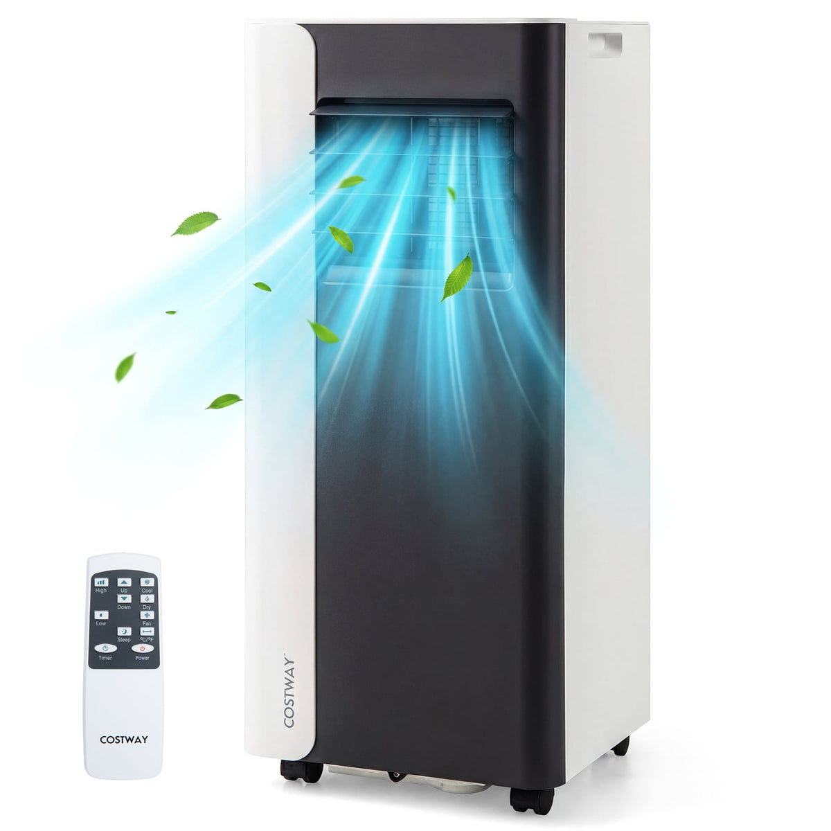 8000 BTU 3 in 1 Portable Air Conditioner with Fan and Dehumidifier Model-Portable Air Conditioners-DECOROLALA