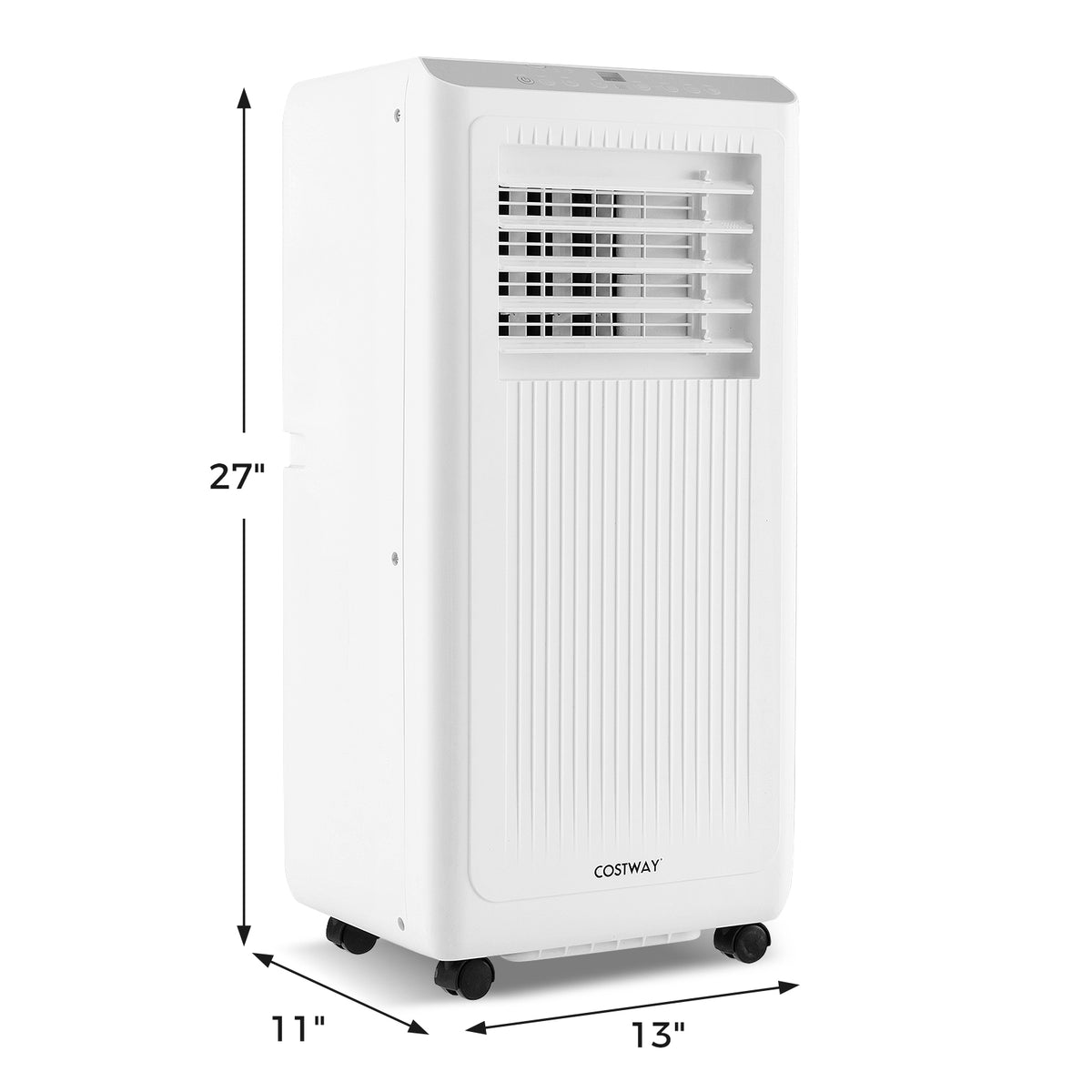 8000 BTU Portable Air Conditioner 3 in 1 AC Unit Fan and Dehumidifier-Portable Air Conditioners-DECOROLALA