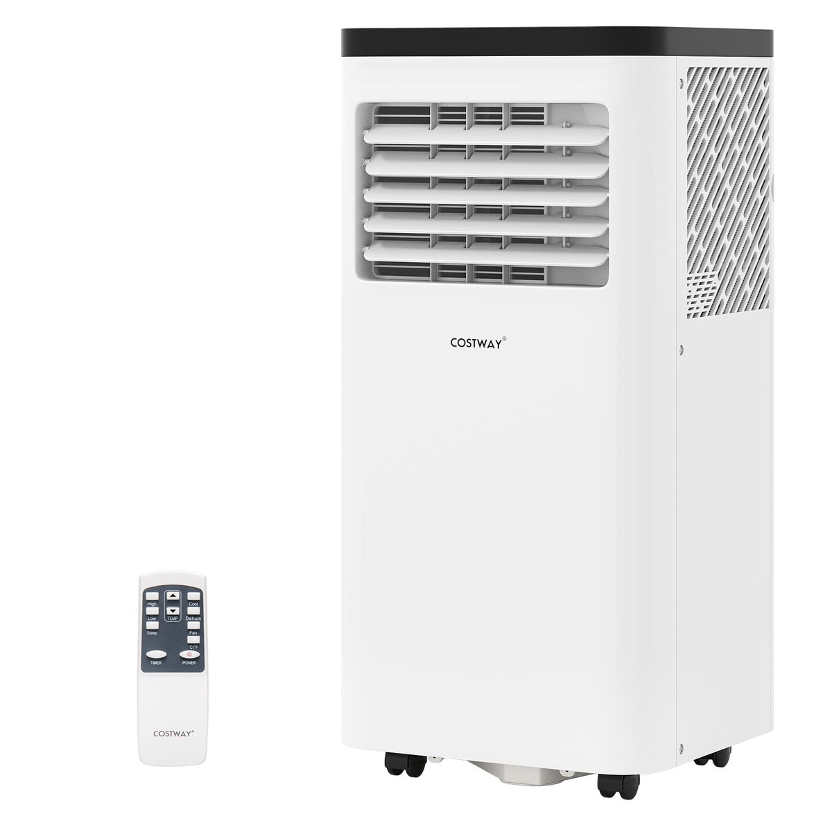 8000 BTU Portable Air Conditioner 3 in 1 Floor AC Unit Fan and Dehumidifier for Room-Portable Air Conditioners-DECOROLALA