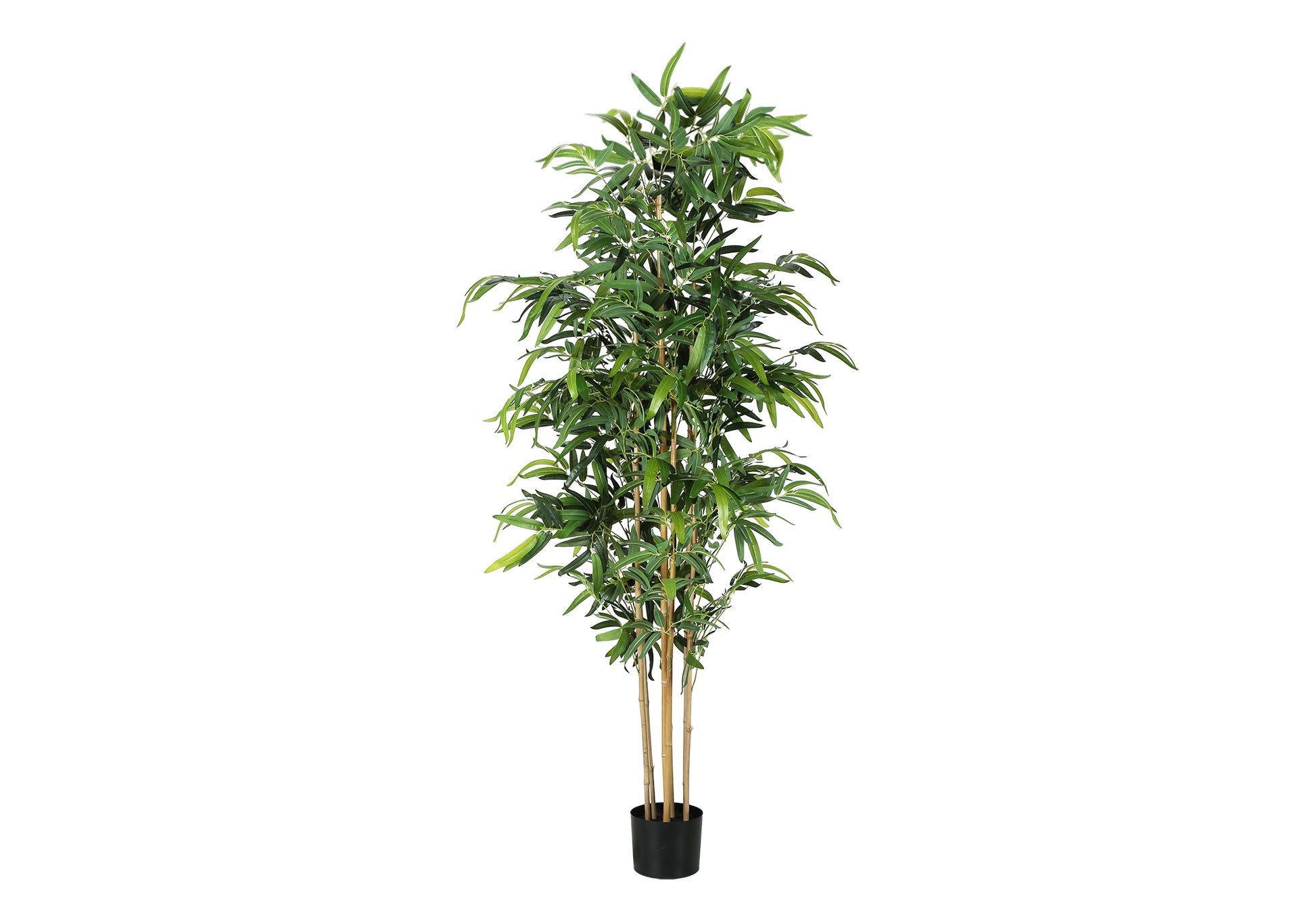 83"H Artificial Bamboo Tree Indoor Plant 8" Pot-Artificial Plant-DECOROLALA