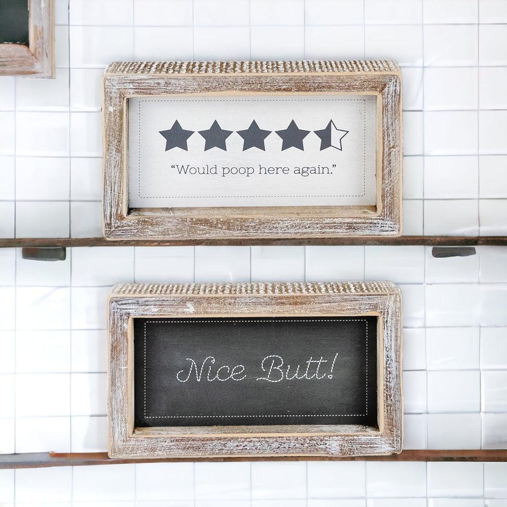 Bathroom Rating - Double Sided-0