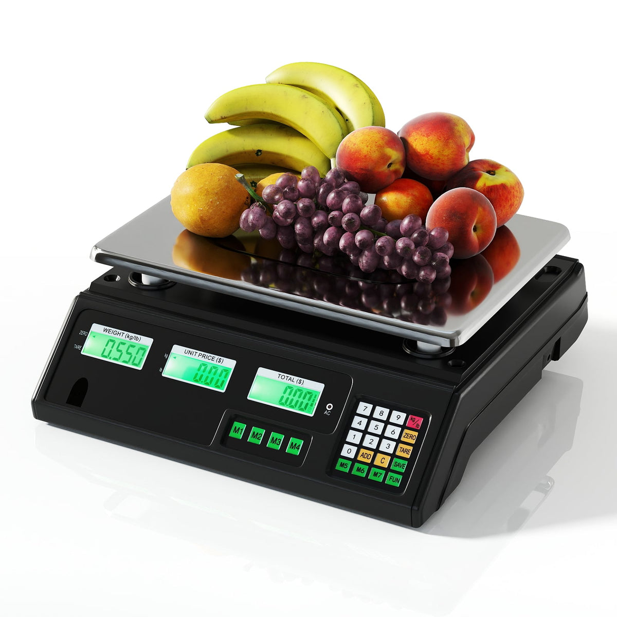 88lb Price Computing Scale Digital Commercial Food Scale with Counting Function-Kitchen Tools-DECOROLALA