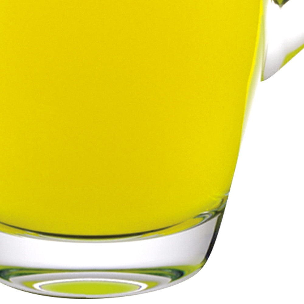 9 Mouth Blown Crystal Barrel Water Juice Or Iced Tea Pitcher 54 Oz-Barware and Drinkware-DECOROLALA