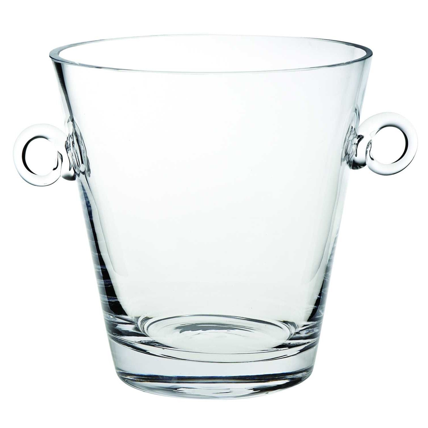 9 Mouth Blown European Glass Ice Bucket Or Cooler-Barware and Drinkware-DECOROLALA