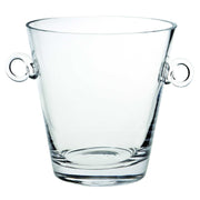 9 Mouth Blown European Glass Ice Bucket Or Cooler-Barware and Drinkware-DECOROLALA