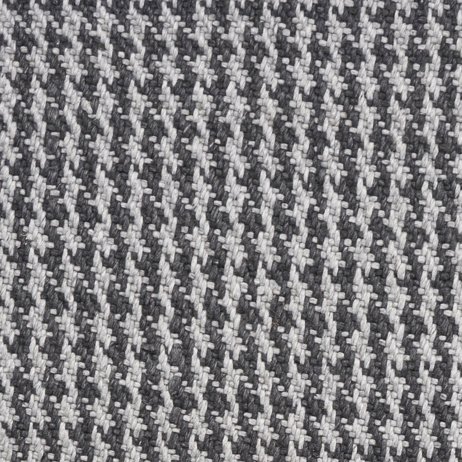 9' X 12' Gray And Light Gray Wool Houndstooth Hand Woven Area Rug With Fringe-Area Rugs-DECOROLALA