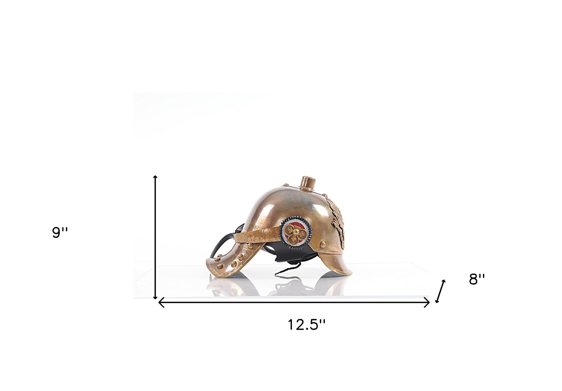 9" X 12.5" X 8" German Helmet-Sculptures-DECOROLALA