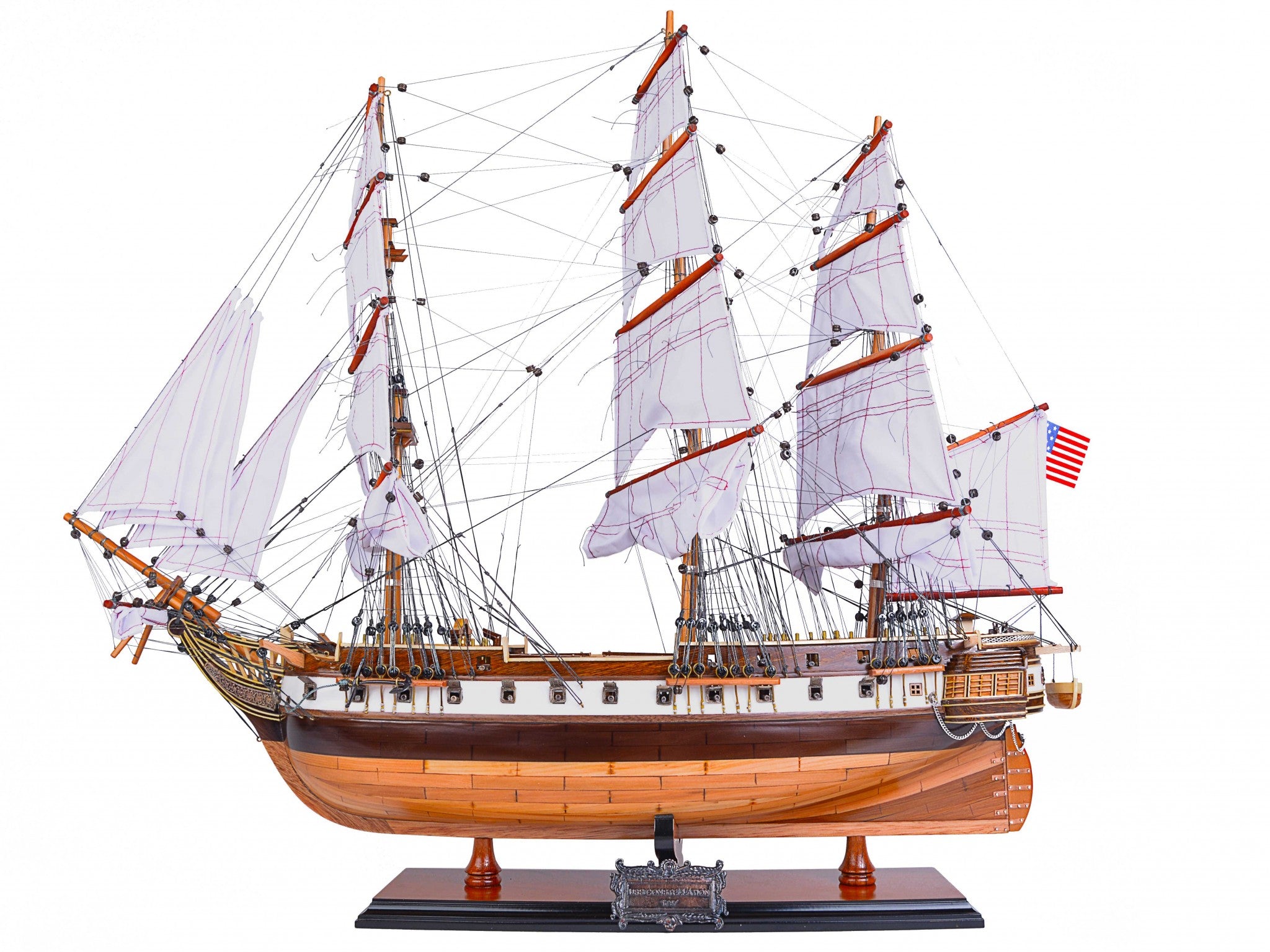 9.25" X 29" X 26" Uss Constellation-Sculptures-DECOROLALA