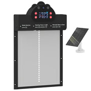 2K HD AI Camera Automatic Chicken Coop Door with APP, WiFi Solar Powered with 5200 mAh Large Battery, Alarm Driver
