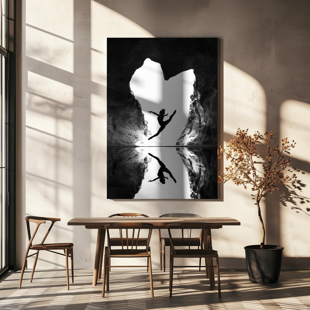 A Beating Heart Canvas Print by Eyal Amer-canvas-DECOROLALA