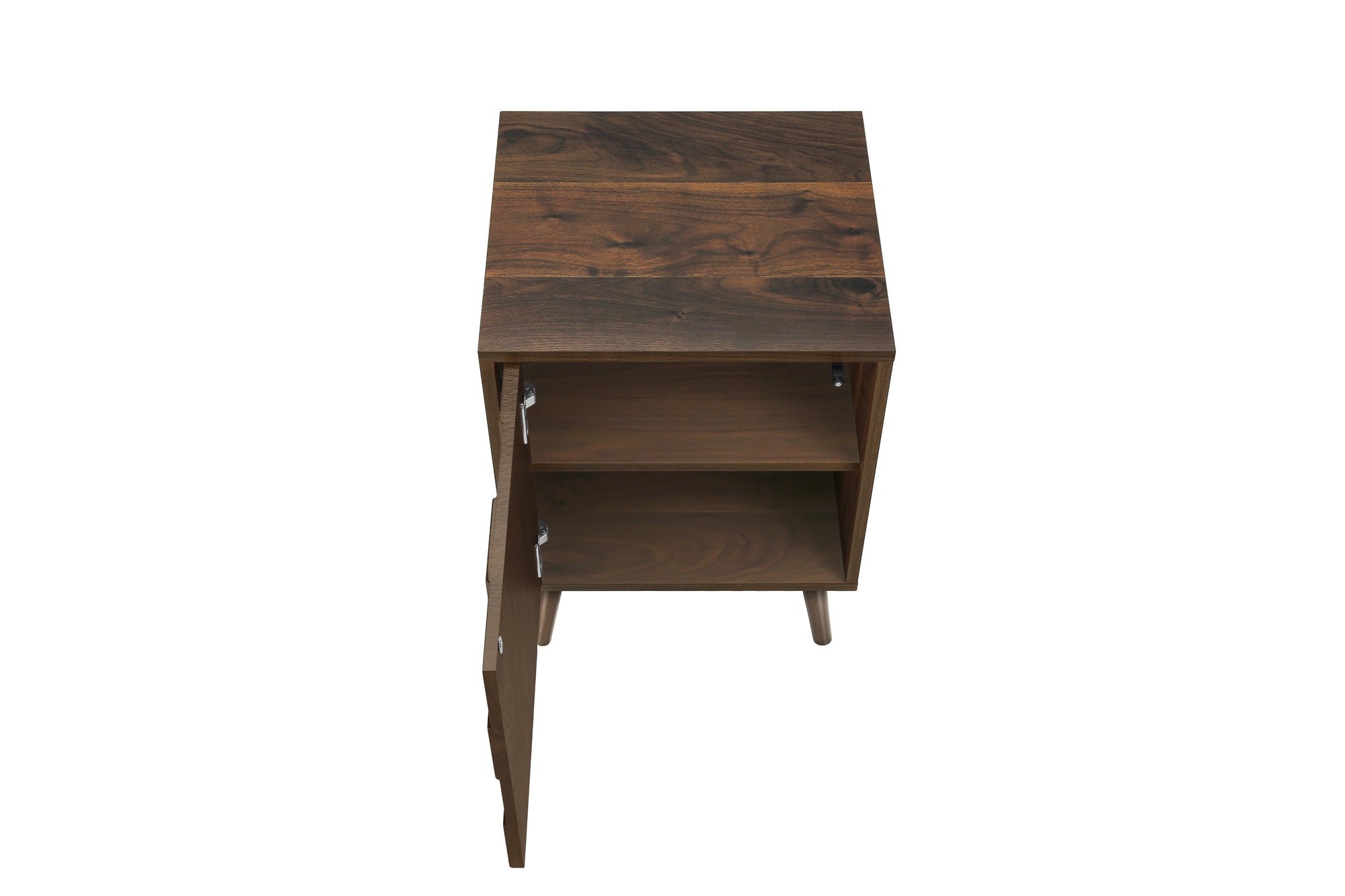 ACCENT TABLE - 23"H / DARK WALNUT END TABLE-Accent Table-DECOROLALA