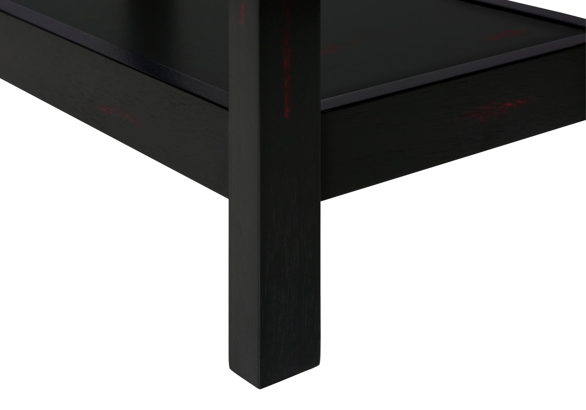 ACCENT TABLE - 24"H / BLACK VENEER END TABLE-Accent Table-DECOROLALA