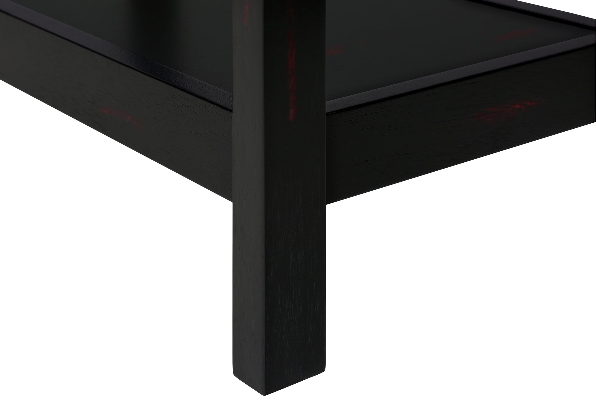 ACCENT TABLE - 24"H / BLACK VENEER END TABLE-Accent Table-DECOROLALA