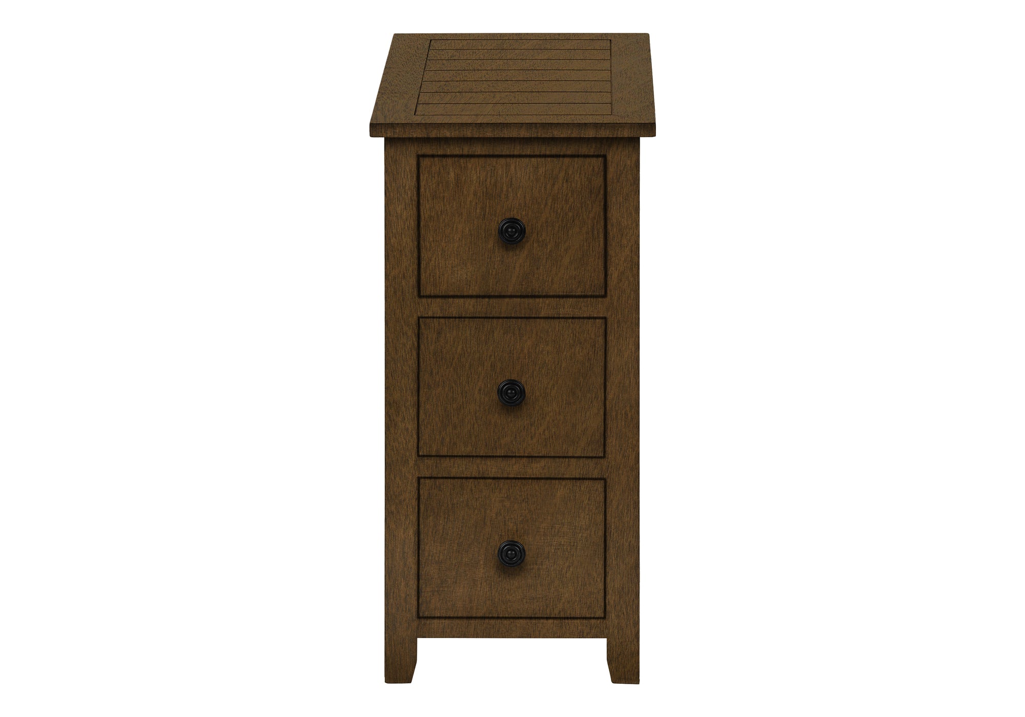 ACCENT TABLE - 24"H / ESPRESSO VENEER END TABLE-Accent Table-DECOROLALA
