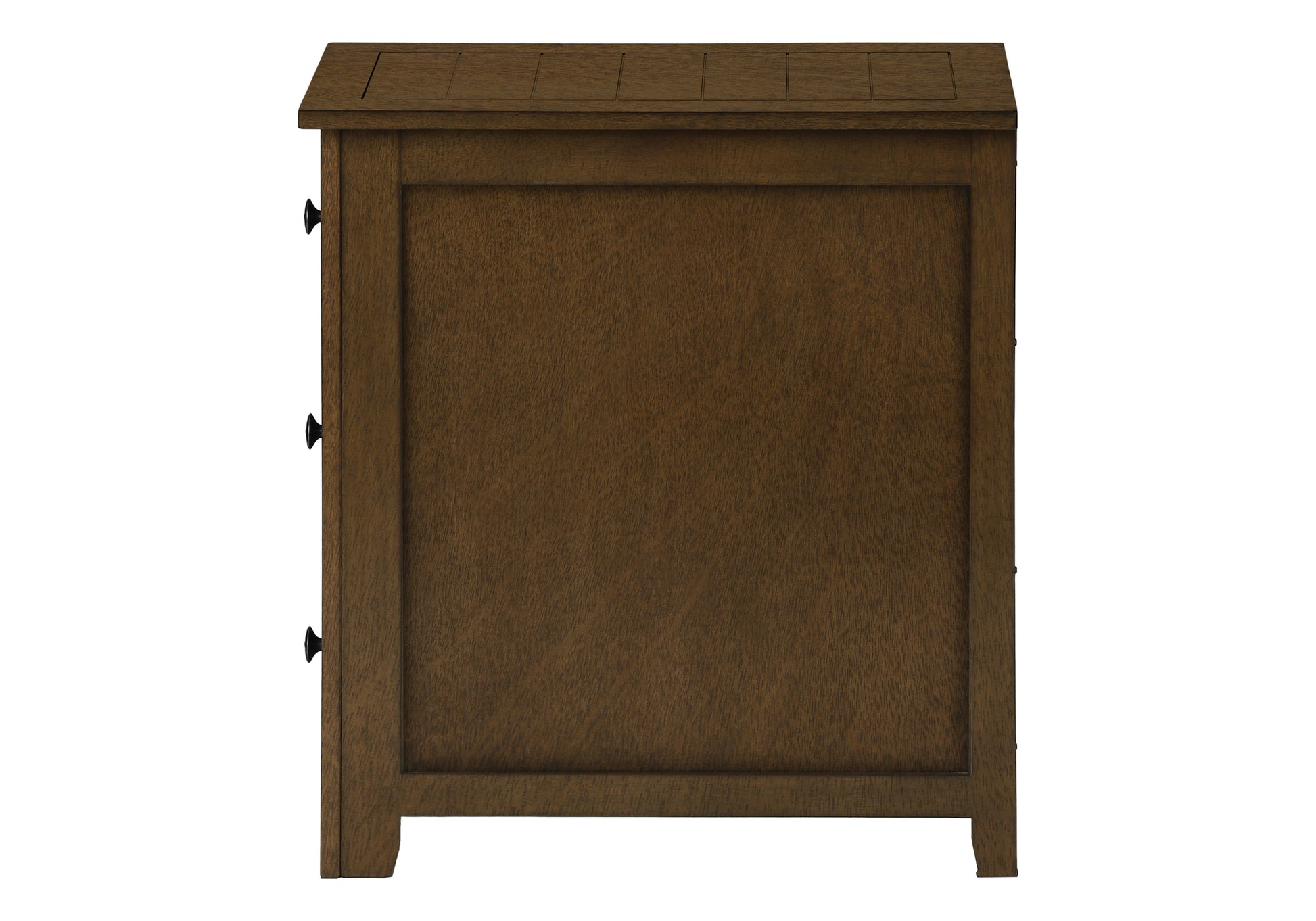 ACCENT TABLE - 24"H / ESPRESSO VENEER END TABLE-Accent Table-DECOROLALA