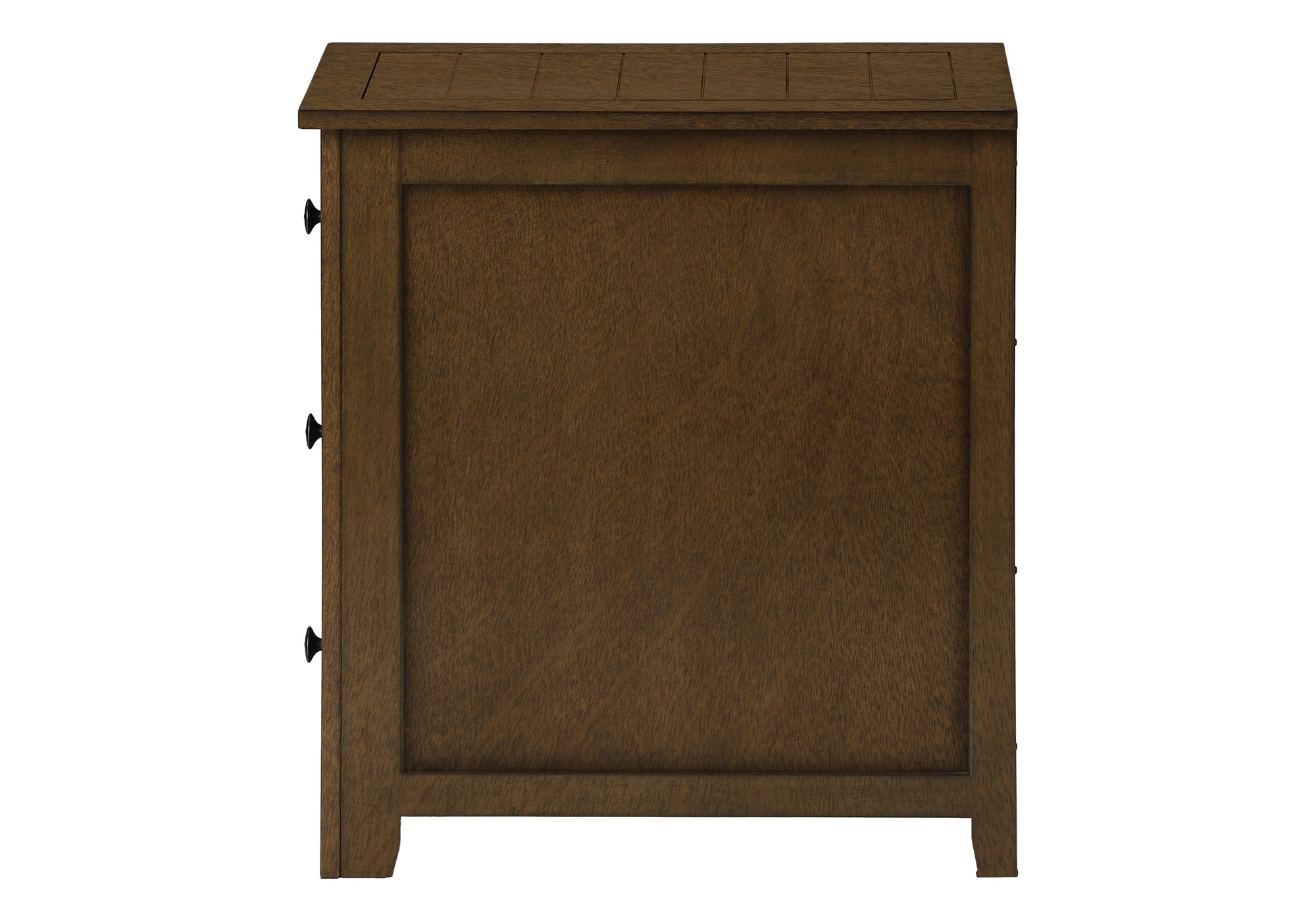 ACCENT TABLE - 24"H / ESPRESSO VENEER END TABLE-Accent Table-DECOROLALA