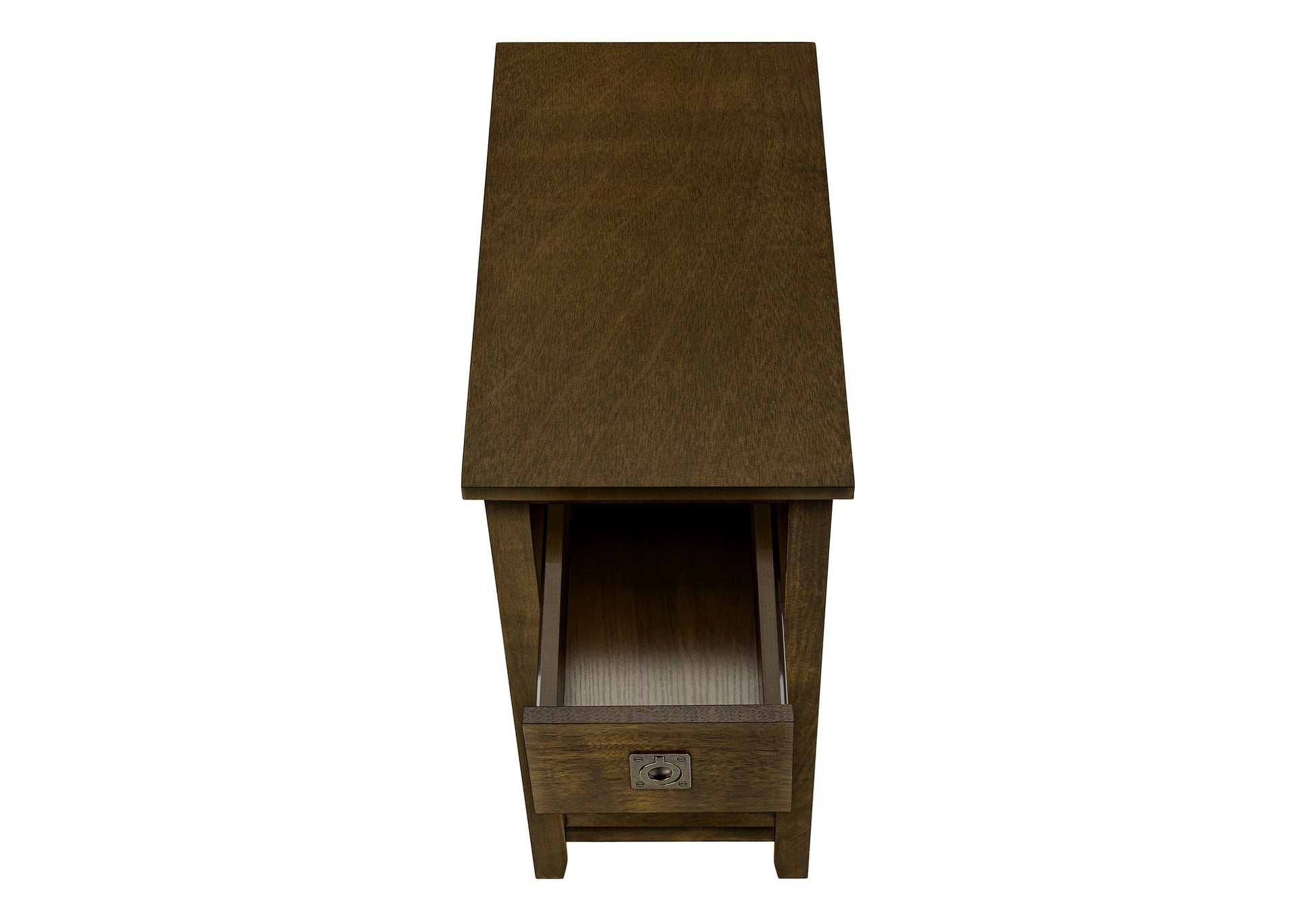ACCENT TABLE - 24"H / ESPRESSO VENEER END TABLE-Accent Table-DECOROLALA