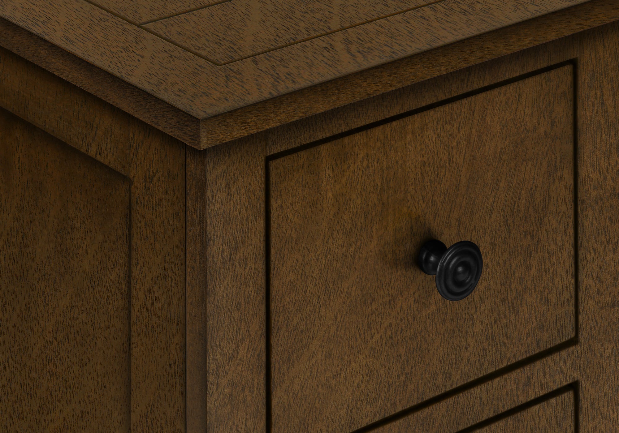 ACCENT TABLE - 24"H / ESPRESSO VENEER END TABLE-Accent Table-DECOROLALA