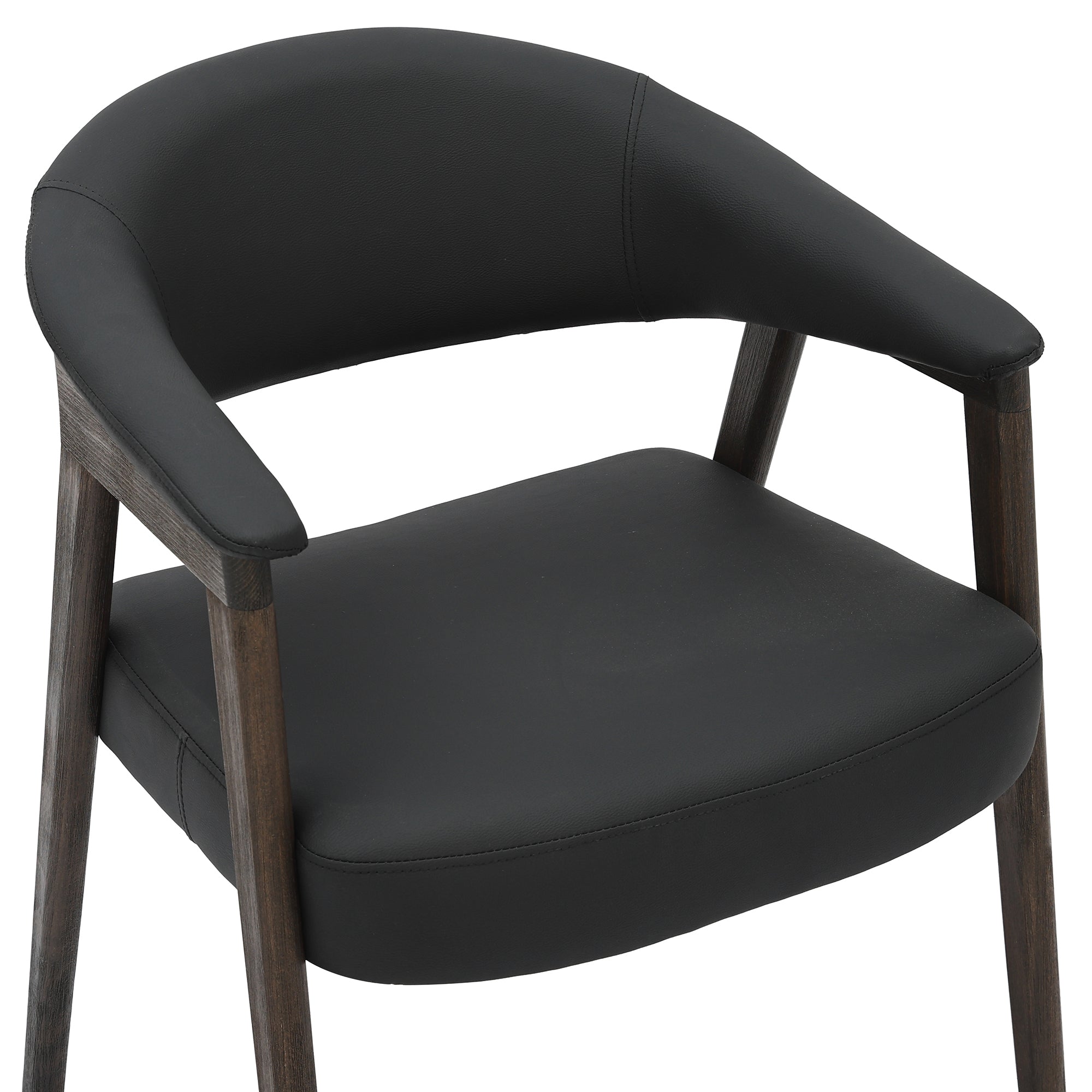 ADVIK Bexley 7-Piece Dining Set - Mocha Black-Dining Set-DECOROLALA